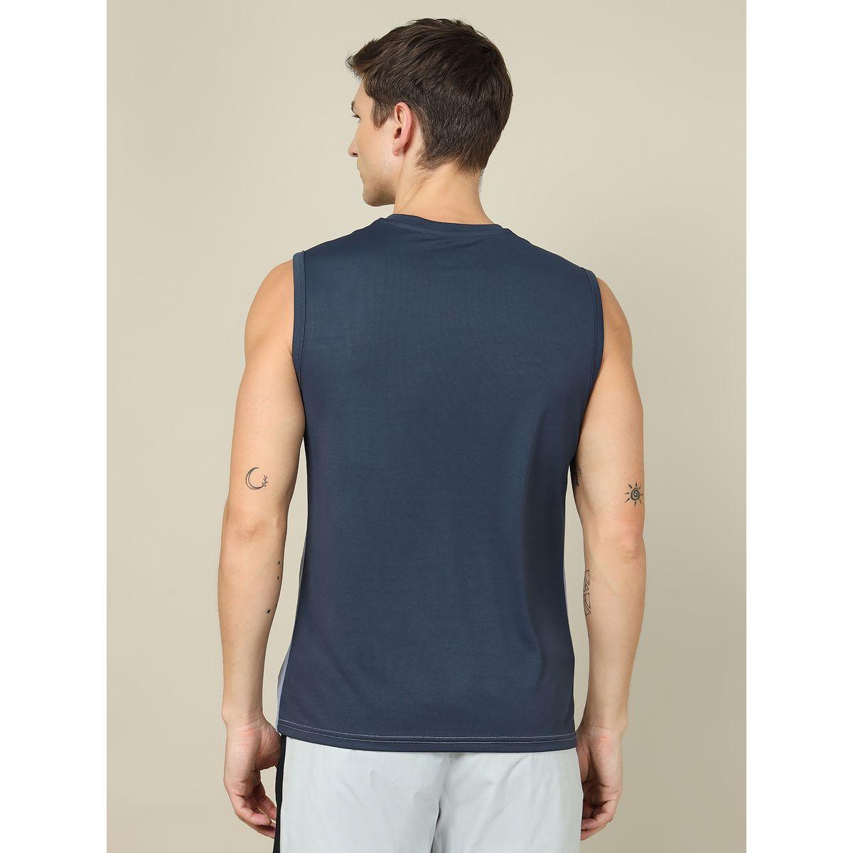 Technosport X Styli  Printed Contrast Trim V Neck Tank-men-clothing-sportswearandactivewear-tshirtsandpolos-image-3