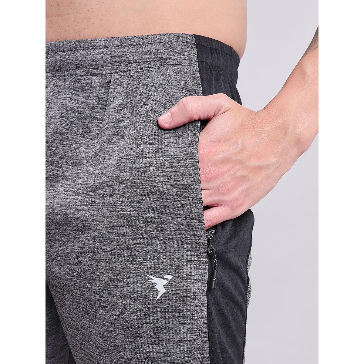 Technosport X Styli  Melange Shorts with Zip Pocket-men-clothing-sportswearandactivewear-bottoms-image-3