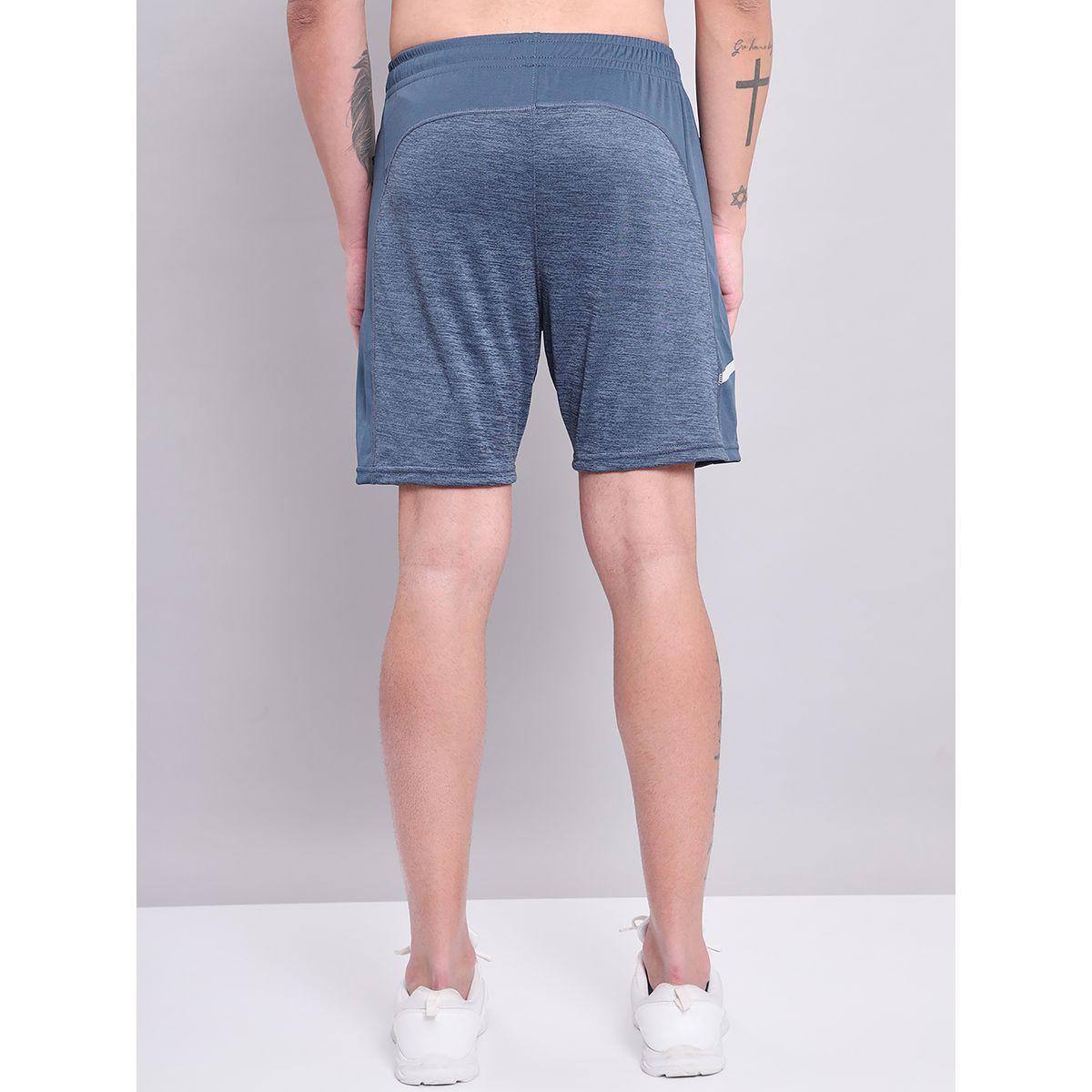 Technosport X Styli  Melange Shorts with Zip Pocket-men-clothing-sportswearandactivewear-bottoms-image-2