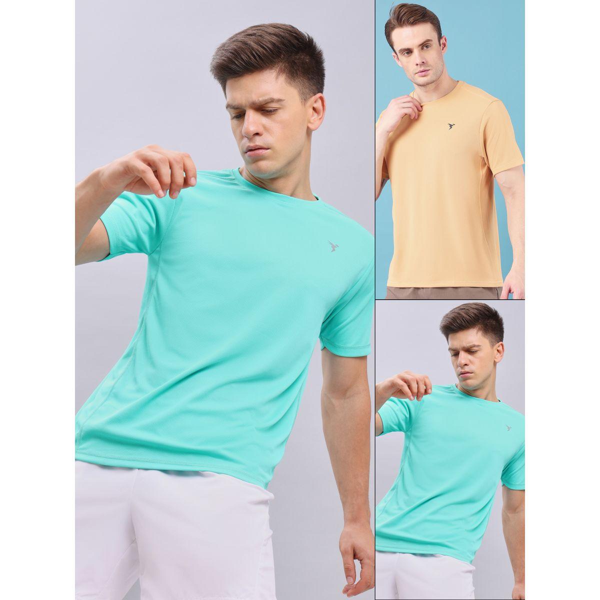 مجموعة من 2 تيشيرت بقصة سليم فت تكنوسبورت × ستايلي-men-clothing-sportswearandactivewear-tshirtsandpolos-image-1
