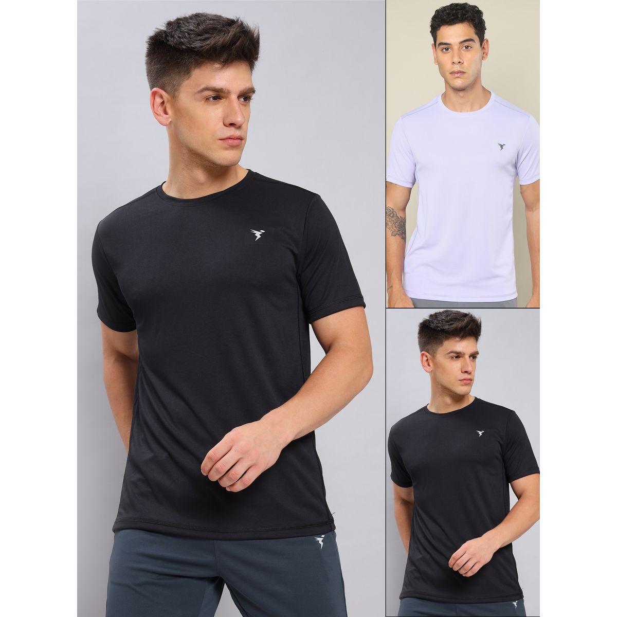 Technosport X Styli  Pack of 2 - Crew Neck Anti-Microbial Slim Fit T-Shirt-men-clothing-sportswearandactivewear-tshirtsandpolos-image-1