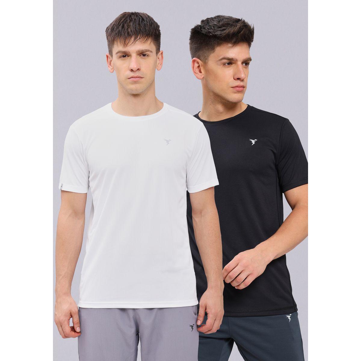 Technosport X Styli  Pack of 2 - Crew Neck Anti-Microbial Slim Fit T-Shirt-men-clothing-sportswearandactivewear-tshirtsandpolos-image-1