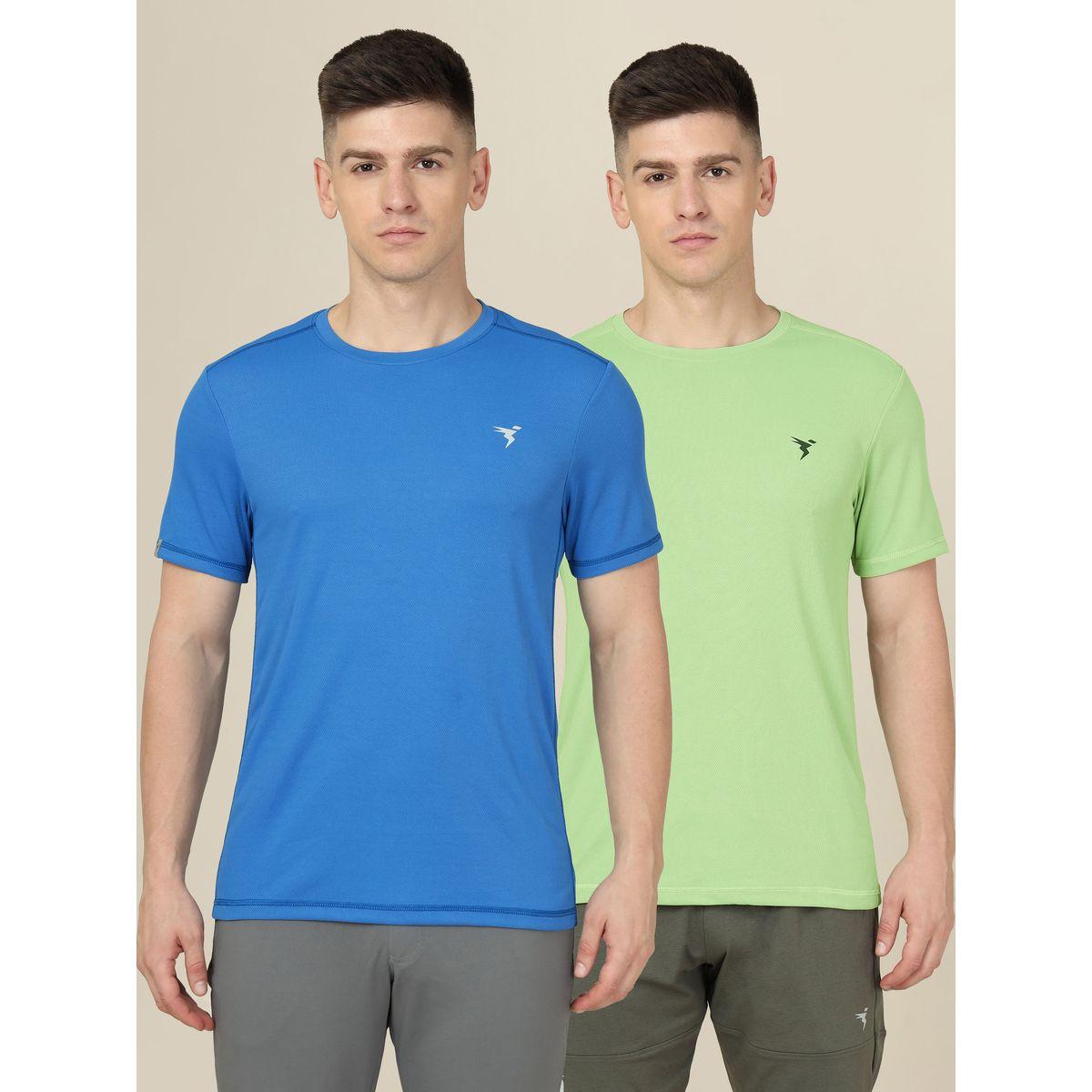 Technosport X Styli  Pack of 2 - Crew Neck Anti-Microbial Slim Fit T-Shirt-men-clothing-sportswearandactivewear-tshirtsandpolos-image-1