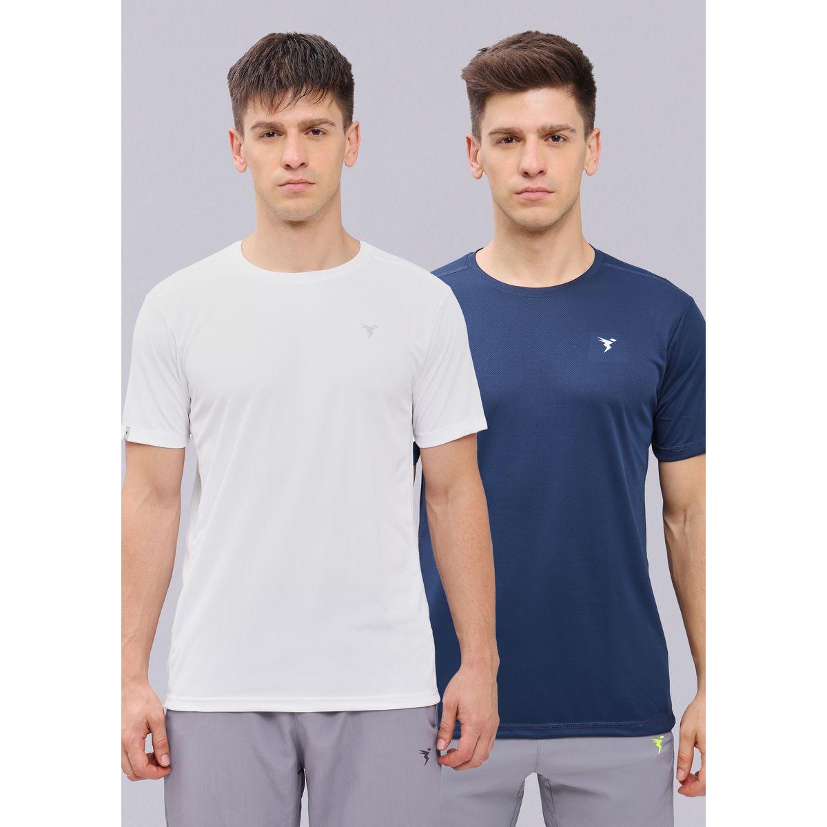 Technosport X Styli  Pack of 2 - Crew Neck Anti-Microbial Slim Fit T-Shirt-men-clothing-sportswearandactivewear-tshirtsandpolos-image-1