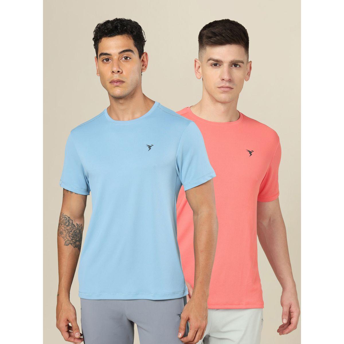 مجموعة من 2 تيشيرت بقصة سليم فت تكنوسبورت × ستايلي-men-clothing-sportswearandactivewear-tshirtsandpolos-image-1