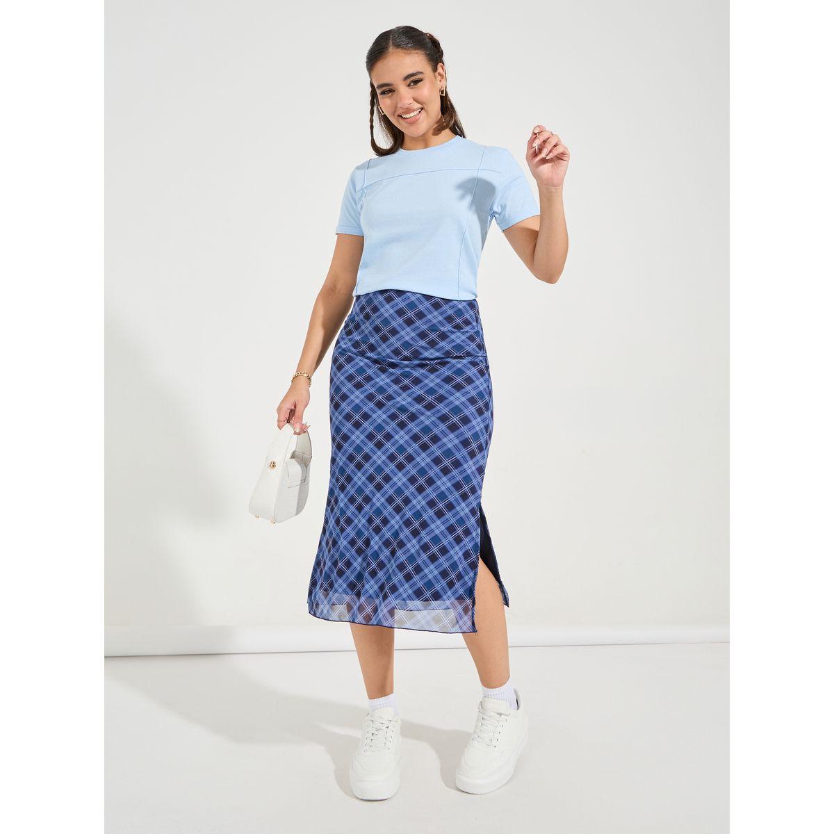 Styli Regular Fit Pintuck Detail Short Sleeve T-Shirt-women-clothing-tshirts-image-2