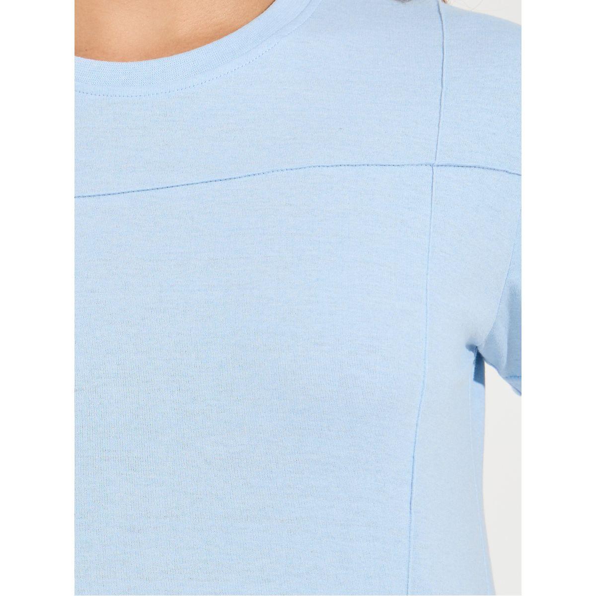 Styli Regular Fit Pintuck Detail Short Sleeve T-Shirt-women-clothing-tshirts-image-4