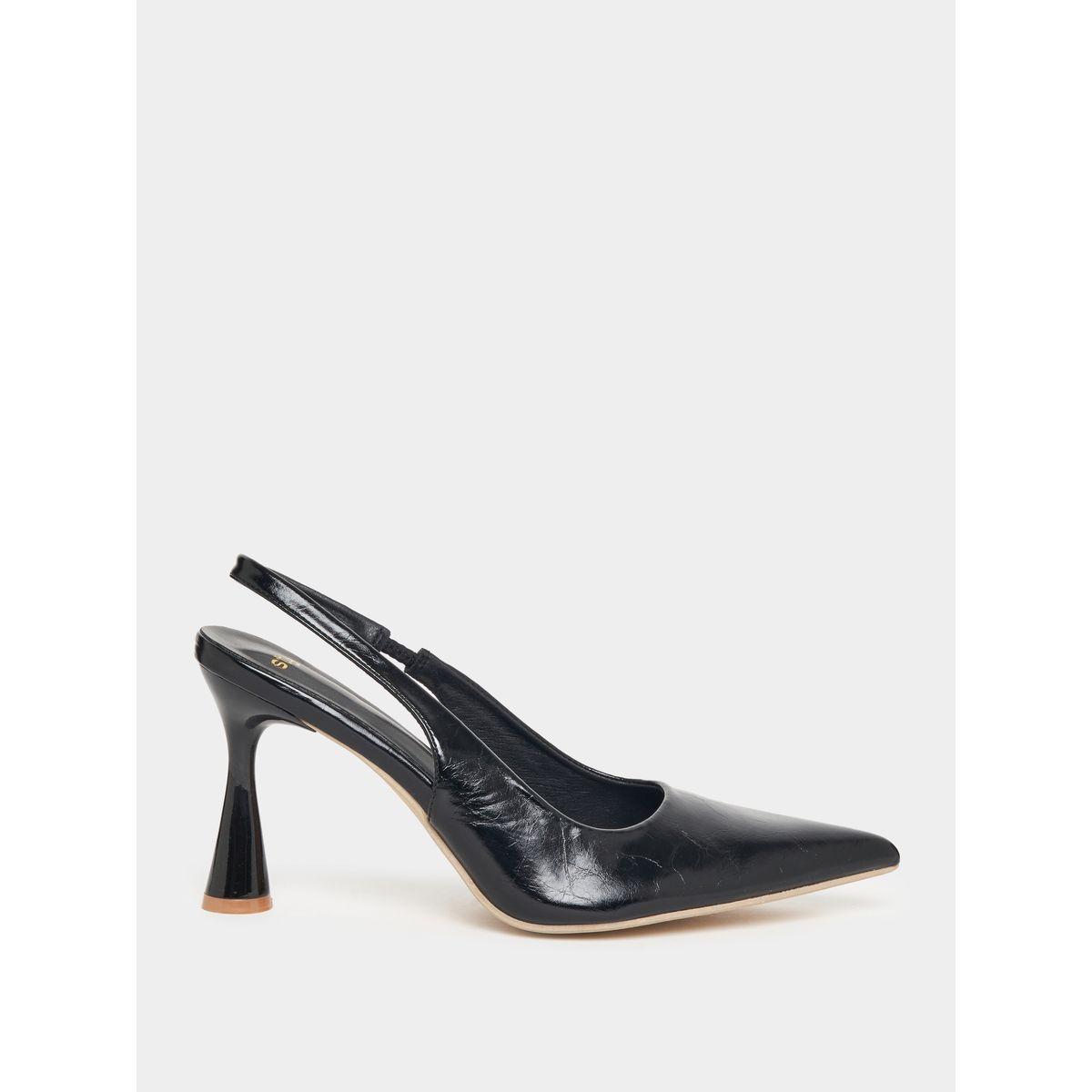 Styli Slingback Pointed Toe Kitten Heel Pumps-women-shoes-heels-image-2