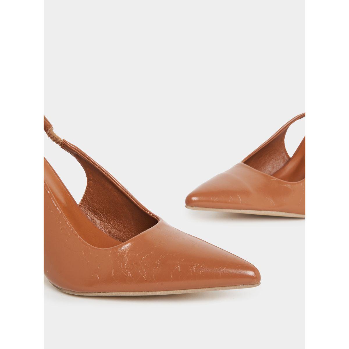 Styli Slingback Pointed Toe Kitten Heel Pumps-women-shoes-heels-image-4