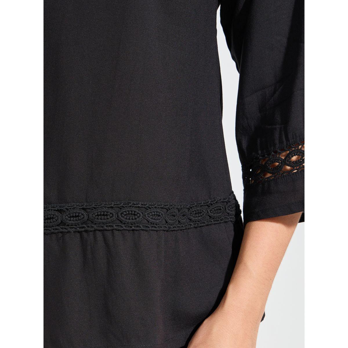 Styli Oversize Top & Embroidered Tapered Pants Co-Ords-women-clothing-coordsets-image-3