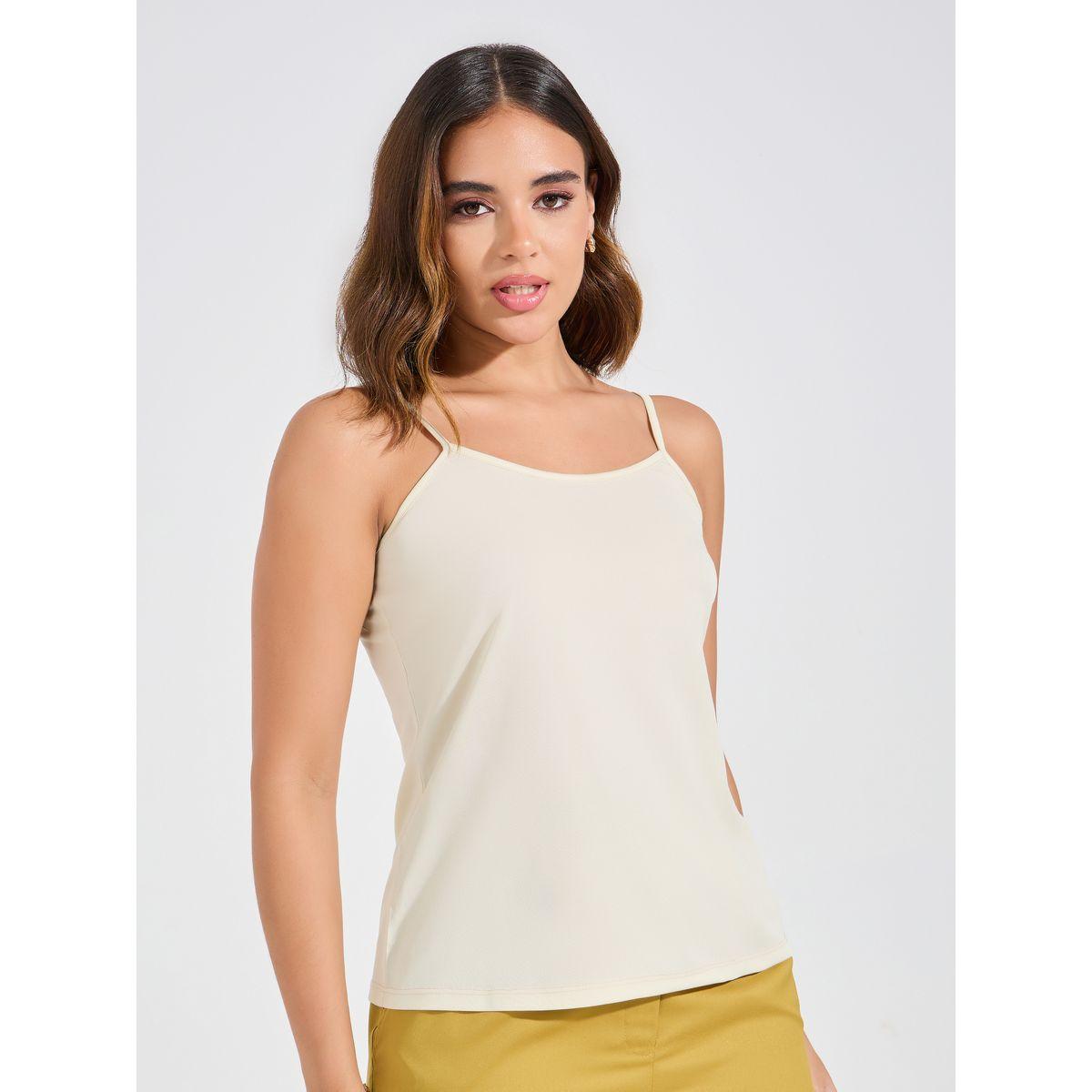 Styli Floral Print Blouse, Cami & Solid Trousers Co-Ords-women-clothing-coordsets-image-5