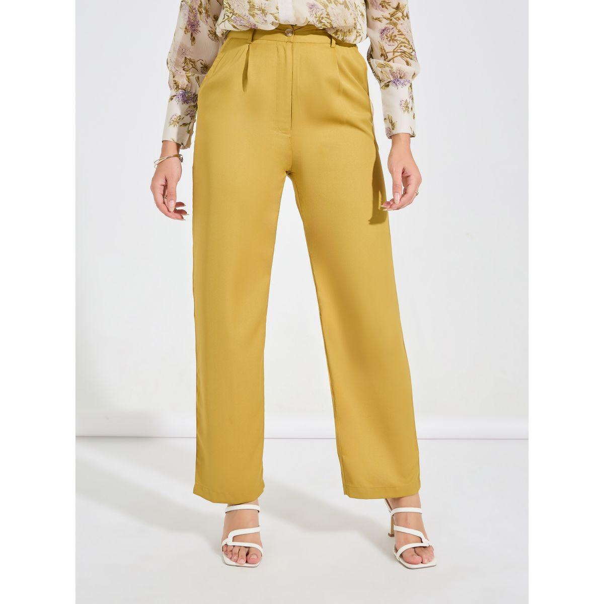 Styli Floral Print Blouse, Cami & Solid Trousers Co-Ords-women-clothing-coordsets-image-6
