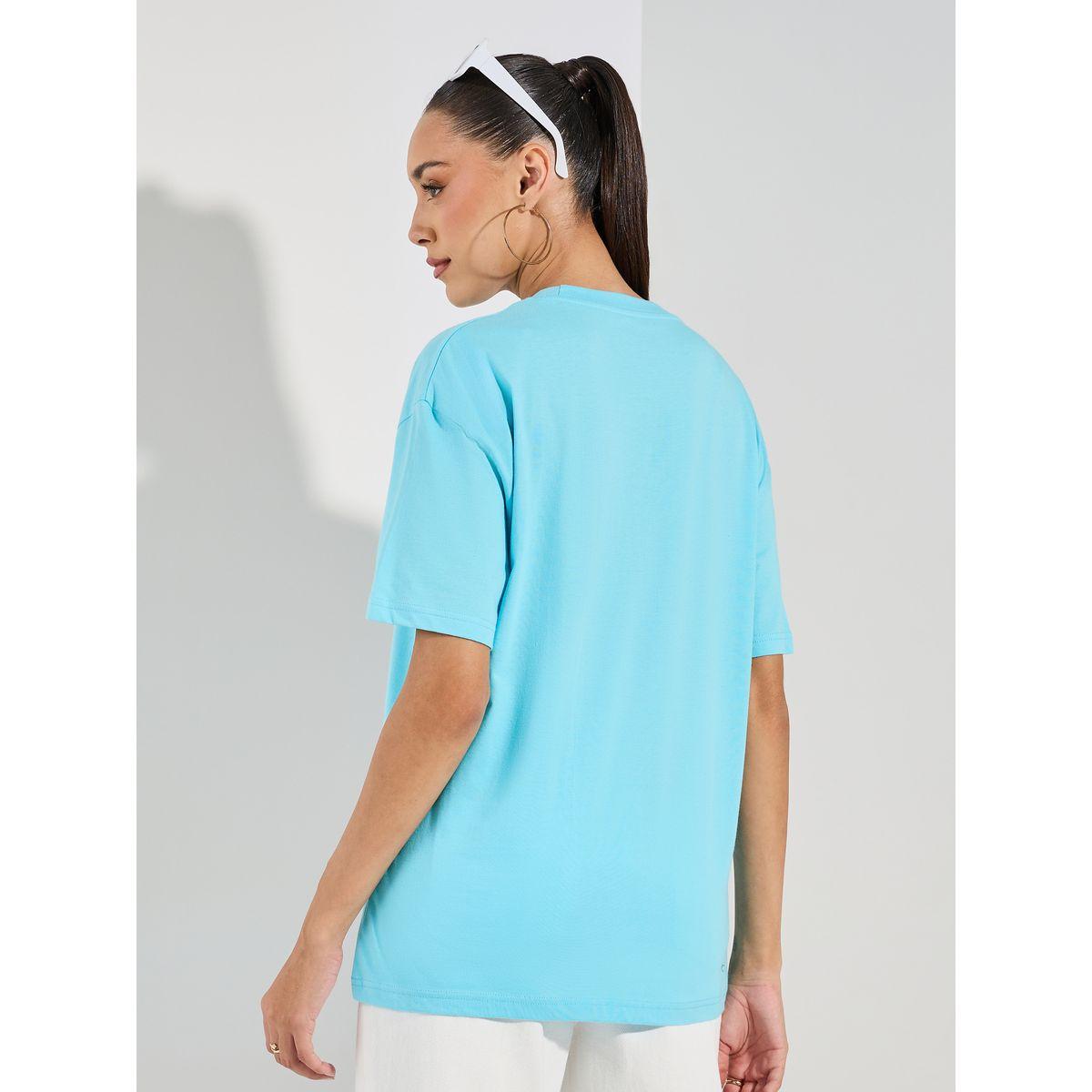 Styli Oversized Slogan Print Round Neck T-Shirt-women-clothing-tshirts-image-5