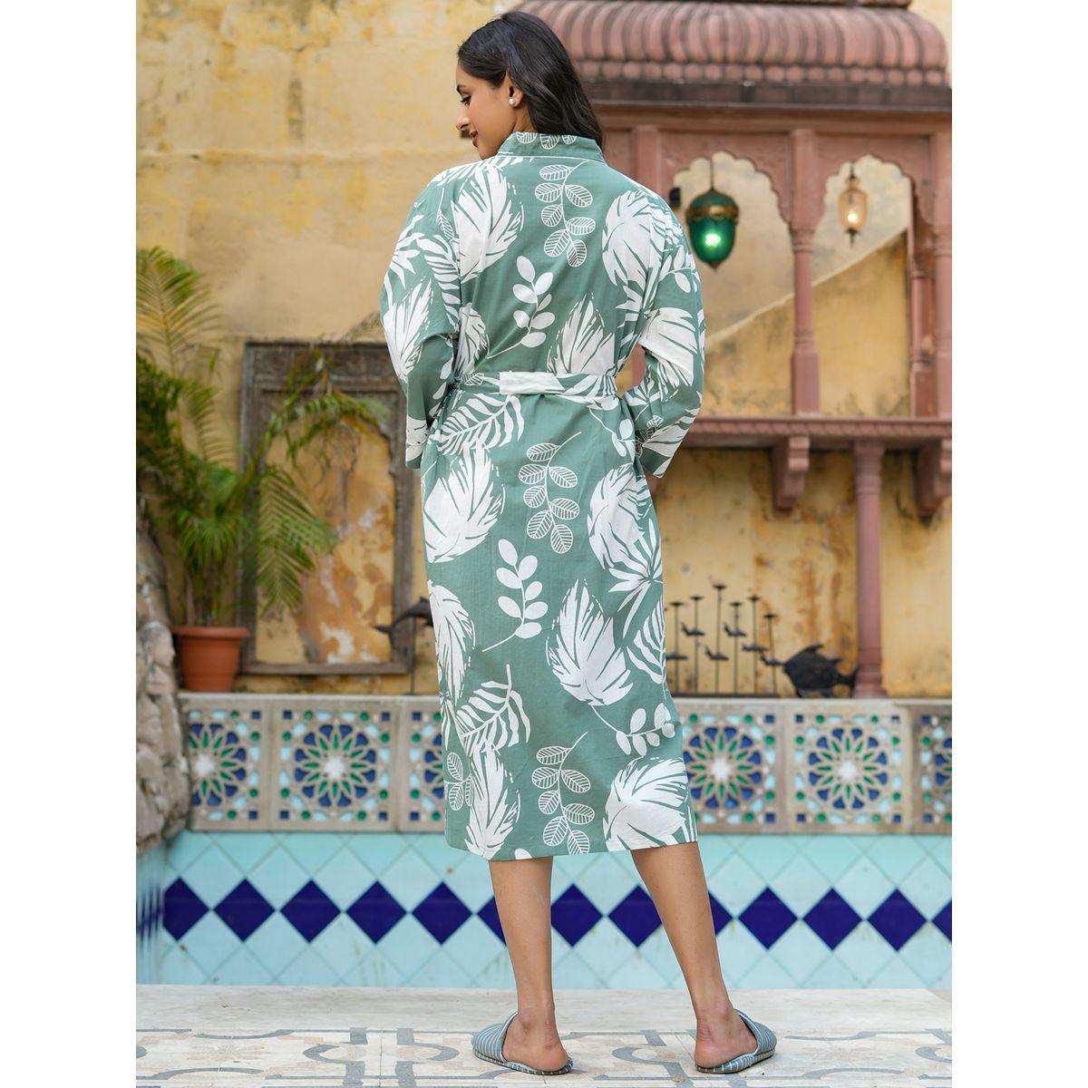 روب مطبع بطبعة زهور سانسكريتي هومز × ستايلي-women-clothing-nightwear-robes-image-10