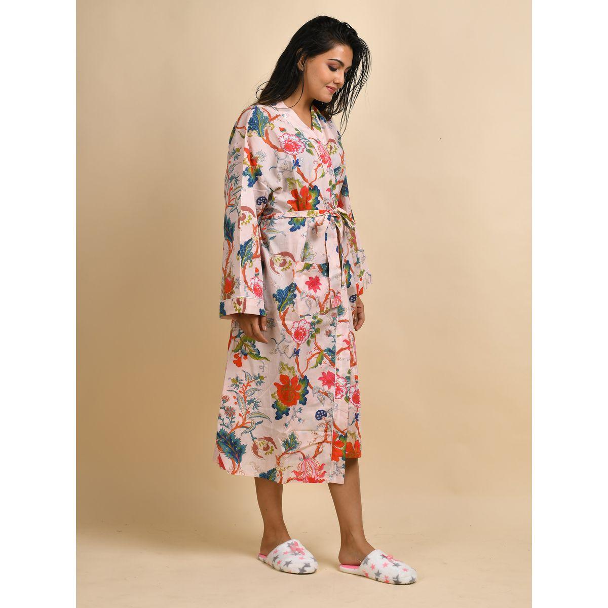 Sanskrutihomes X Styli  Floral Print Robe-women-clothing-nightwear-robes-image-4