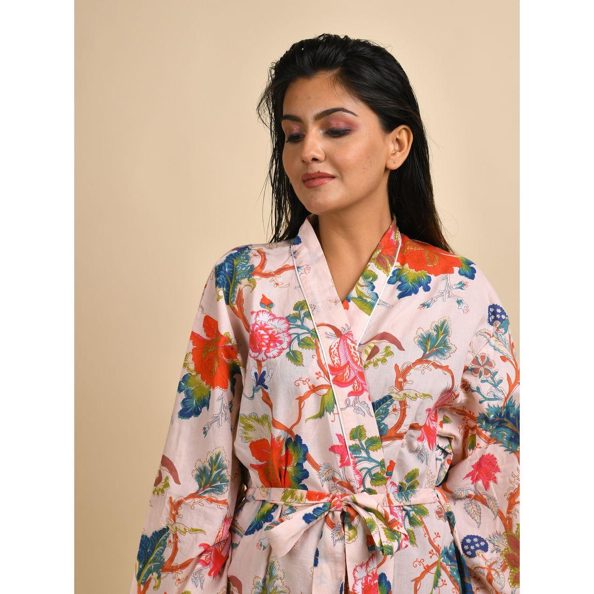 Sanskrutihomes X Styli  Floral Print Robe-women-clothing-nightwear-robes-image-5