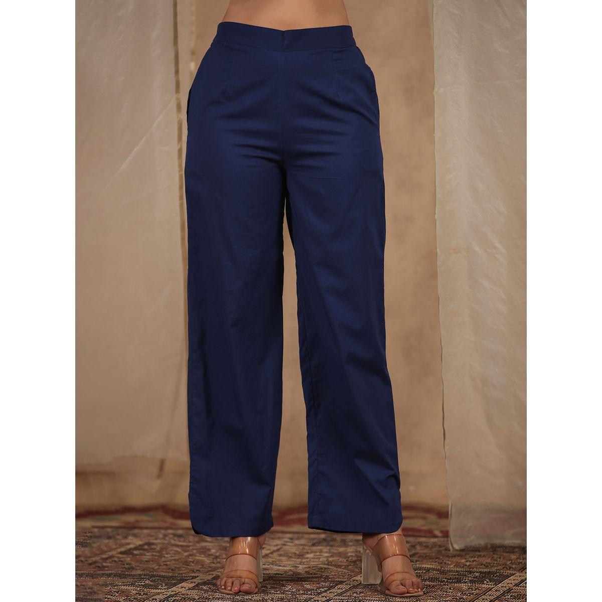 مجموعة من 3 دوباتا وبنطال مع كورتا سانسكريتي هومز × ستايلي-women-clothing-ethnicwear-bottoms-pants-image-10