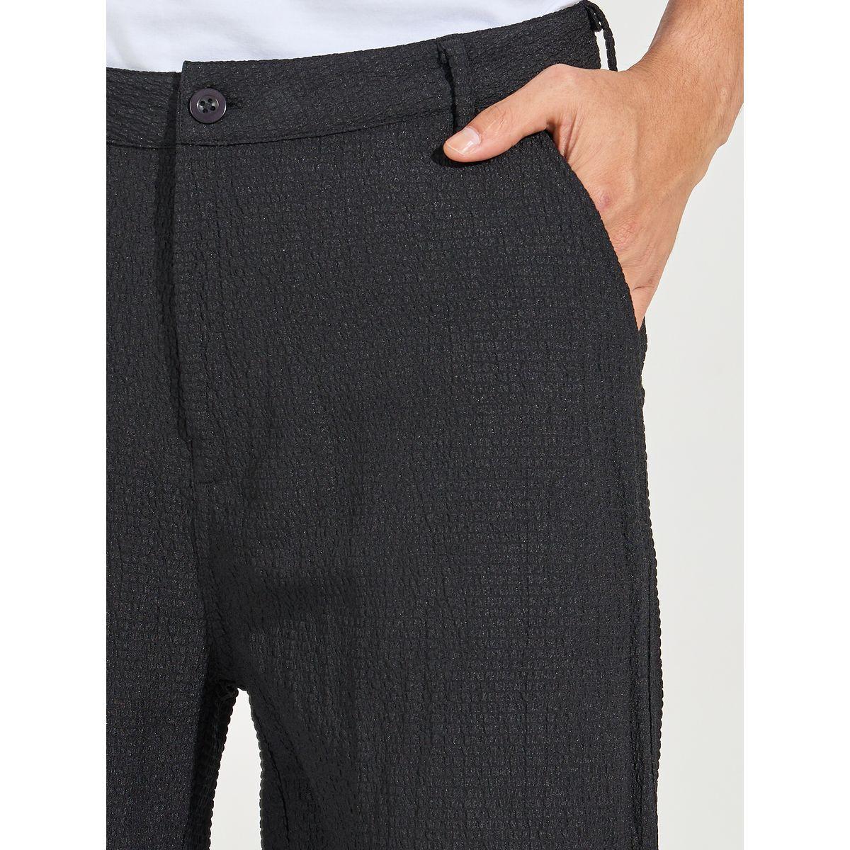 Styli Textured Woven Leisure Tapered Pants-men-clothing-bottoms-trousersandchinos-trousers-image-3