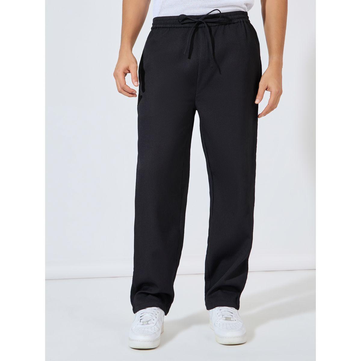 طقم منسق من بنطال مع قميص بياقة ريزورت-men-clothing-coordsets-image-7