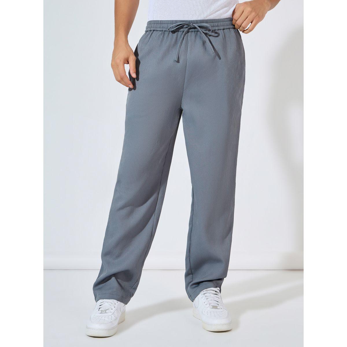 طقم منسق من بنطال مع بلوزة بقصة مريحة-men-clothing-coordsets-image-7