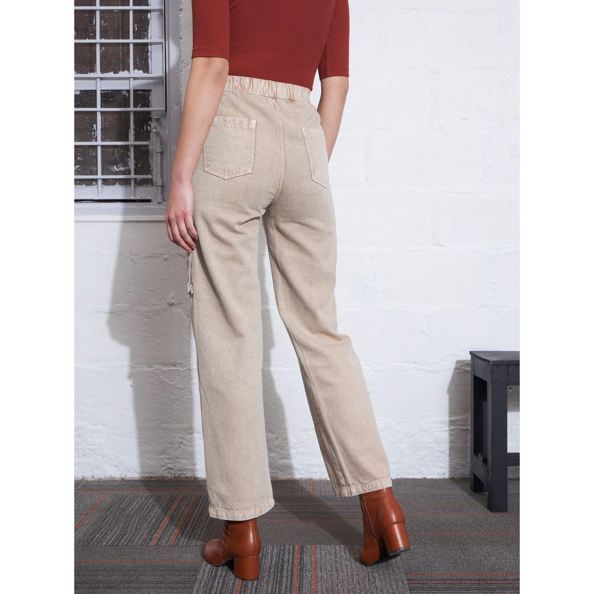 Sassafras X Styli  High Rise Box Pocket Cargo Jeans-women-clothing-bottoms-jeans-image-5