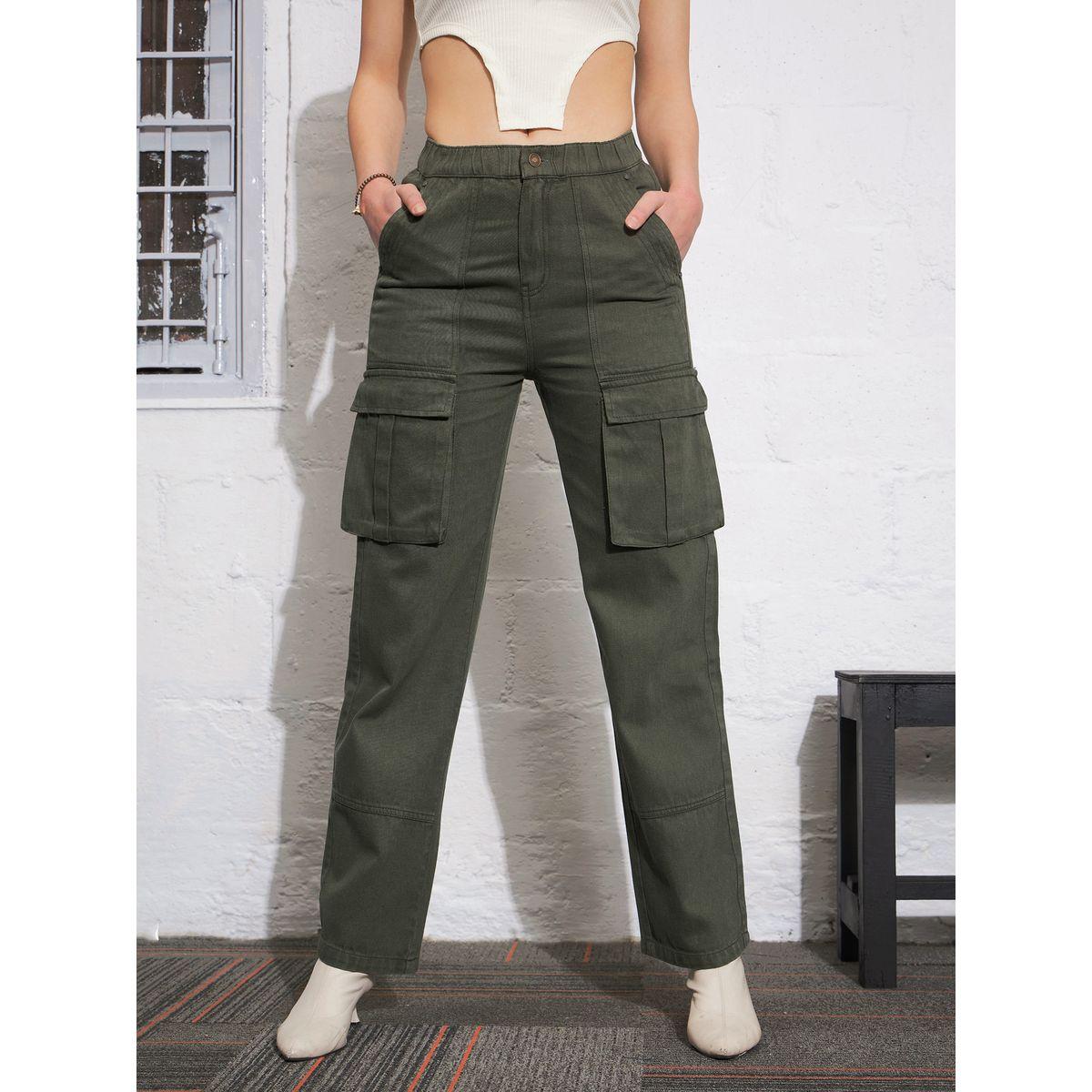 Sassafras X Styli  High Rise Box Pocket Cargo Jeans-women-clothing-bottoms-jeans-image-1