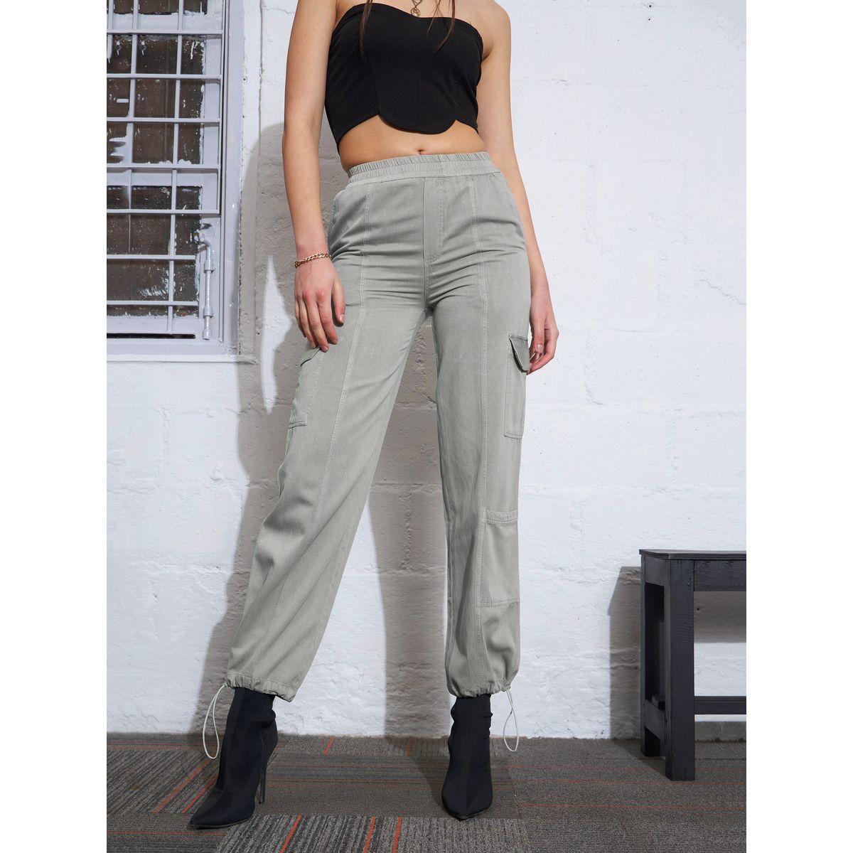 Sassafras X Styli  Twill Multi Pocket Cargo Jogger-women-clothing-bottoms-joggers-image-1