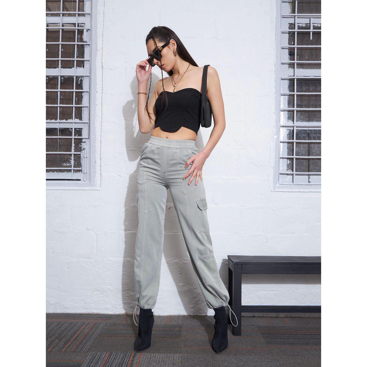 Sassafras X Styli  Twill Multi Pocket Cargo Jogger-women-clothing-bottoms-joggers-image-2