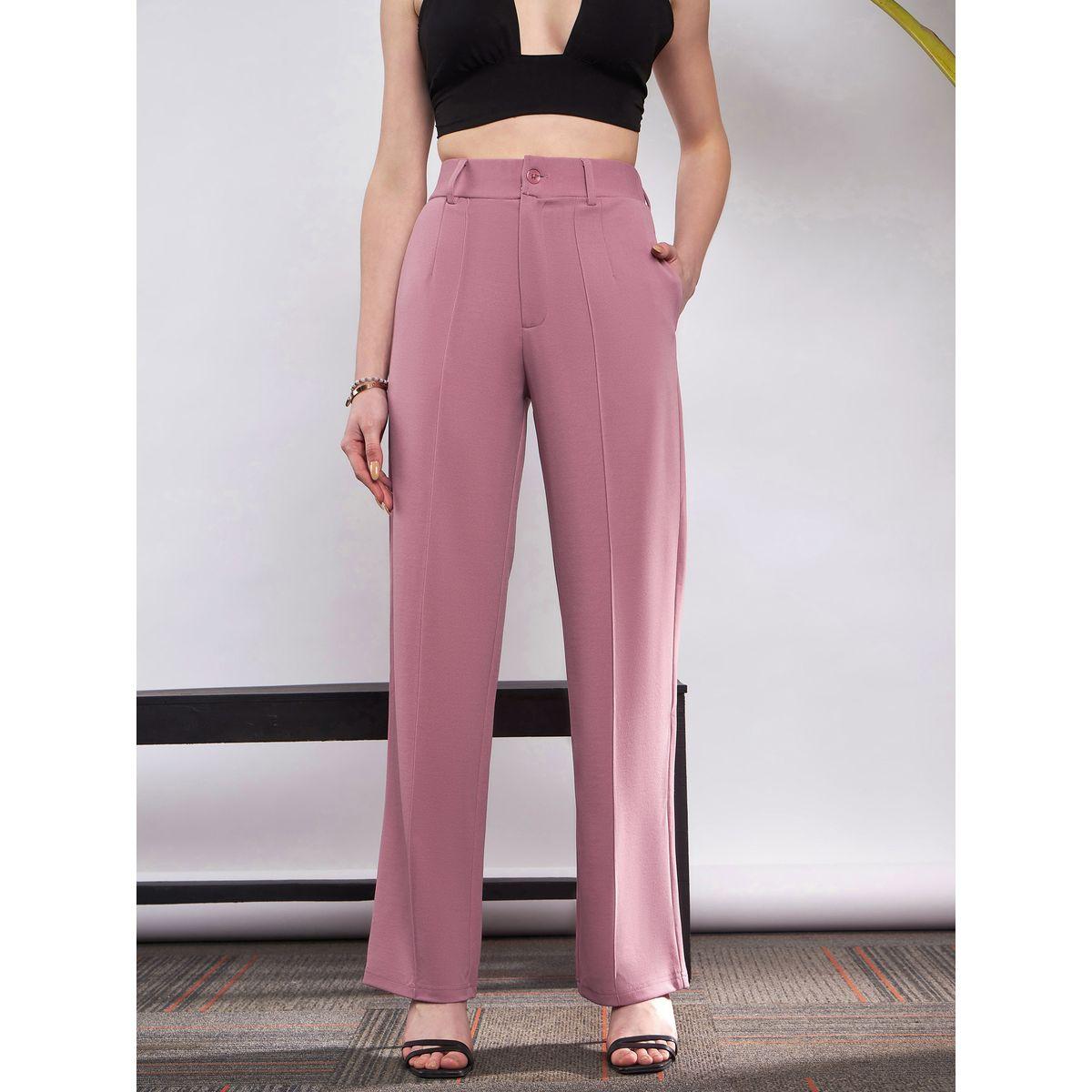 Sassafras X Styli  Front Darted Knitted Straight Pants-women-clothing-bottoms-trousers-image-1