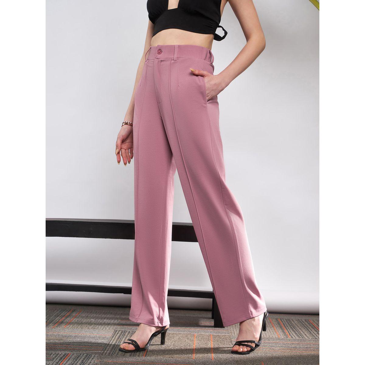 Sassafras X Styli  Front Darted Knitted Straight Pants-women-clothing-bottoms-trousers-image-3