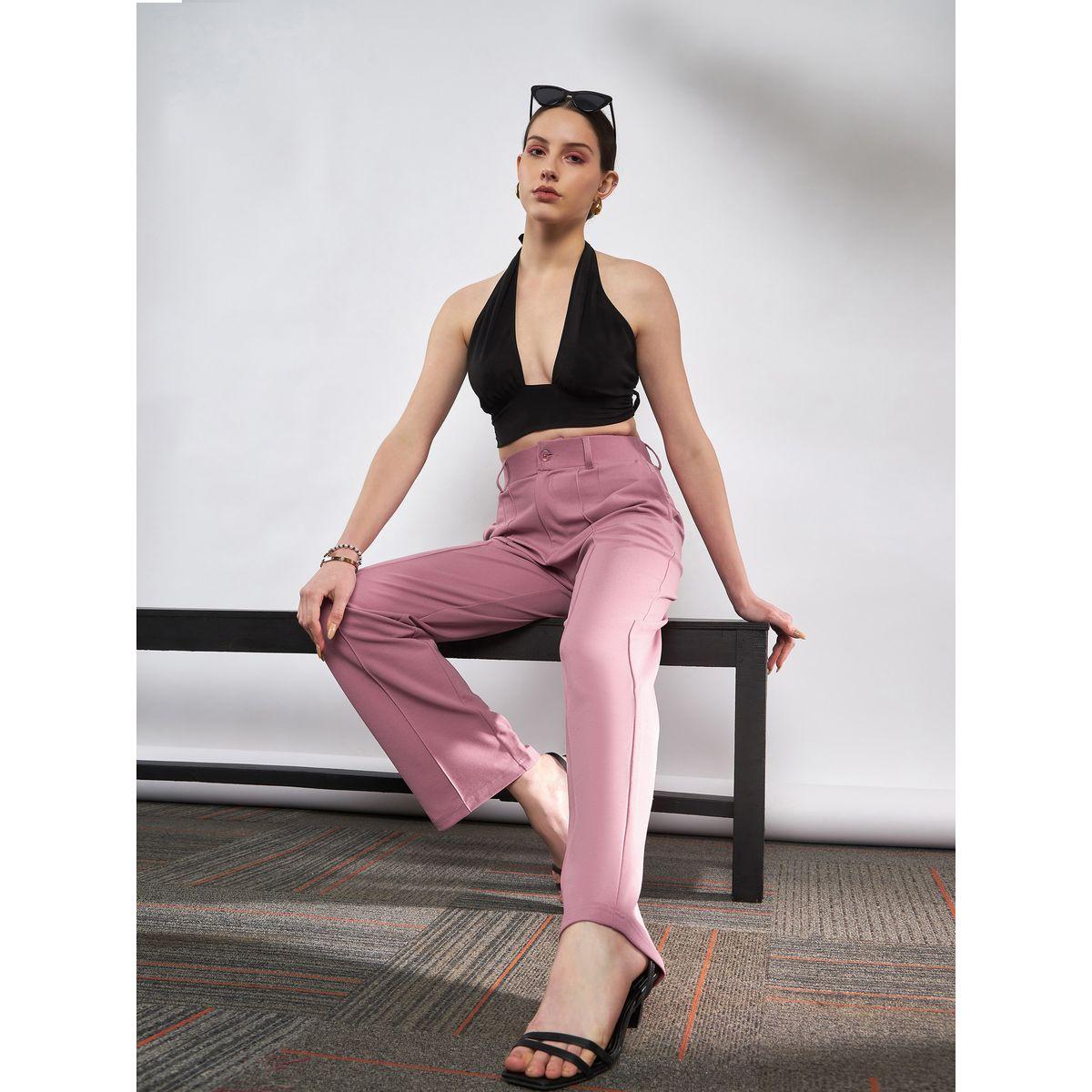 Sassafras X Styli  Front Darted Knitted Straight Pants-women-clothing-bottoms-trousers-image-6