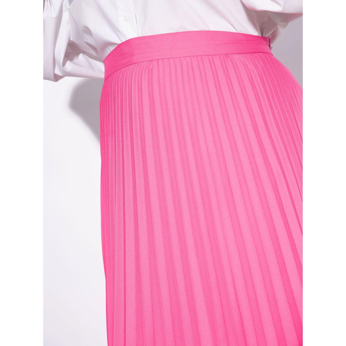 Sassafras X Styli  Plus Accordion Pleated Maxi Skirt-women-clothing-bottoms-skirts-image-4