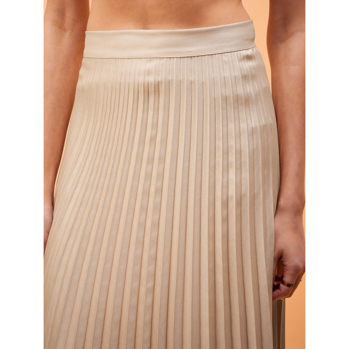 Sassafras X Styli  Pleated A-Line Midi Skirt-women-clothing-bottoms-skirts-image-4