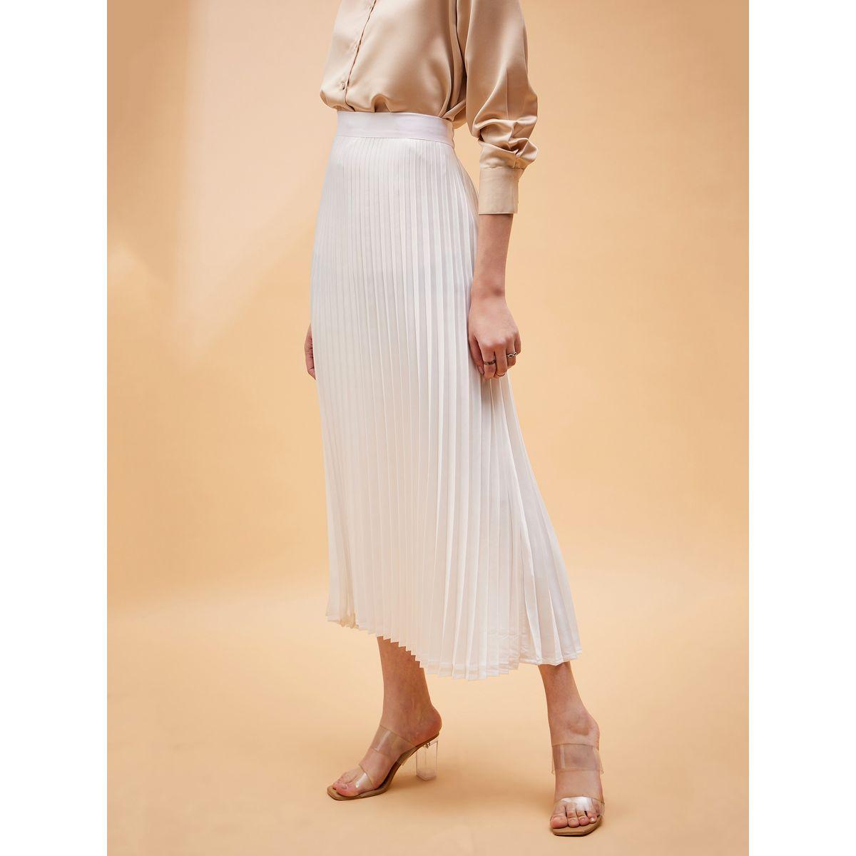 Sassafras X Styli  Pleated A-Line Midi Skirt-women-clothing-bottoms-skirts-image-3