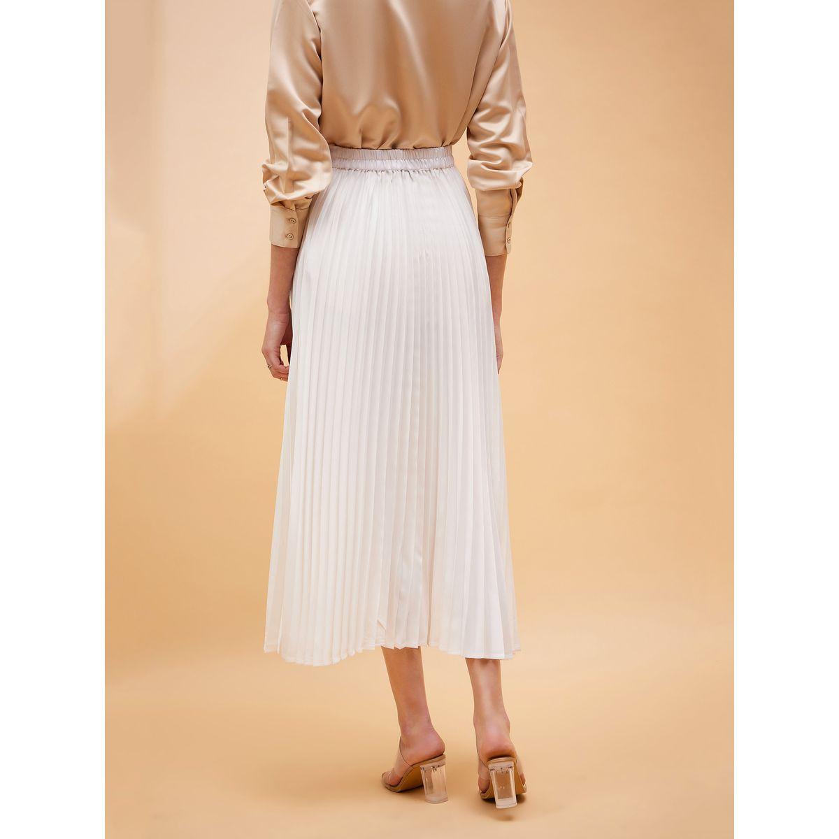 Sassafras X Styli  Pleated A-Line Midi Skirt-women-clothing-bottoms-skirts-image-5