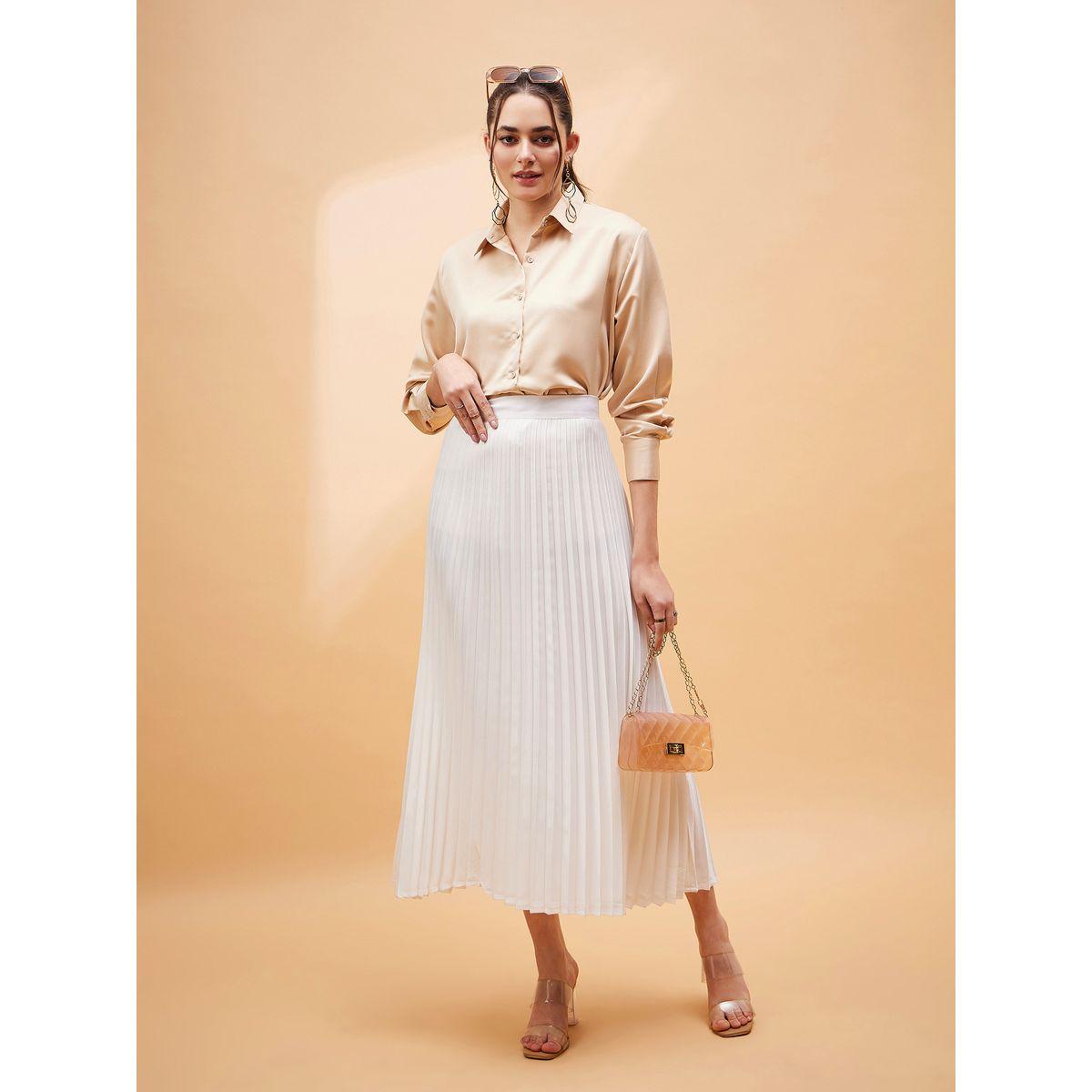 Sassafras X Styli  Pleated A-Line Midi Skirt-women-clothing-bottoms-skirts-image-6