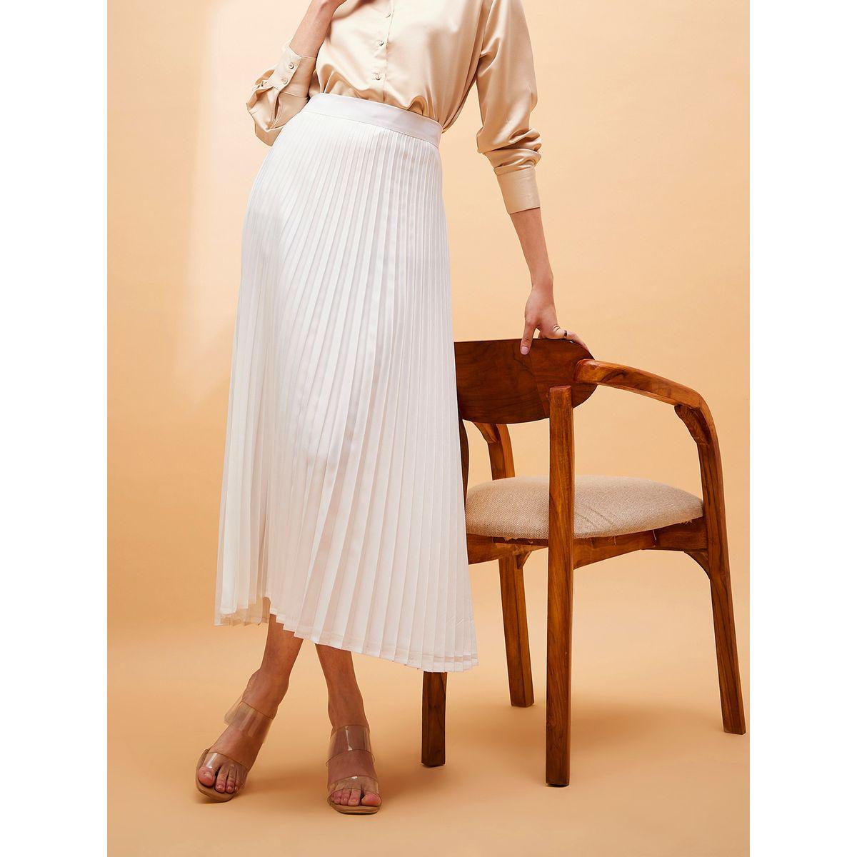 Sassafras X Styli  Pleated A-Line Midi Skirt-women-clothing-bottoms-skirts-image-7
