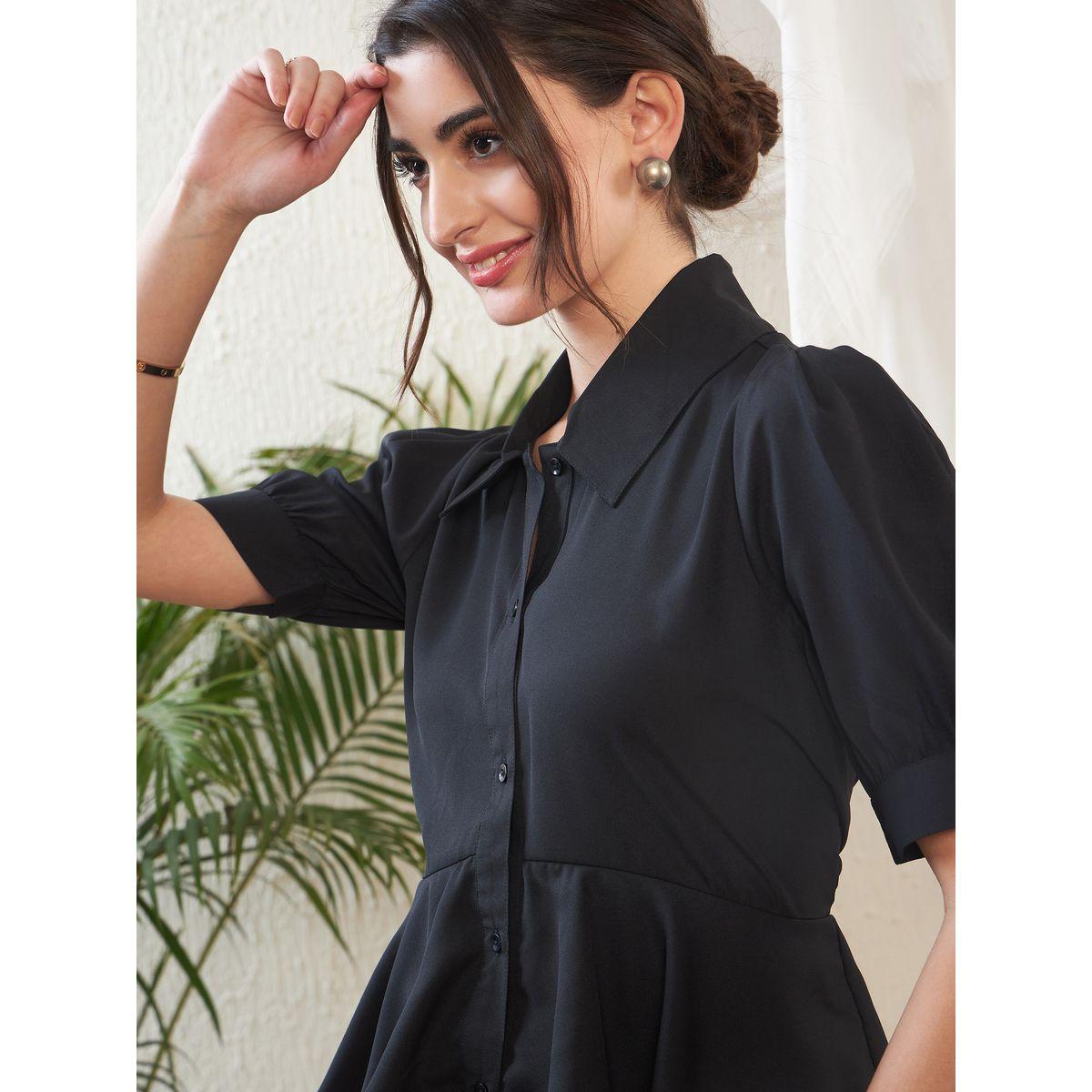بلوزة بتفاصيل كشكش مع ازرار غلق ساسافراس × ستايلي-women-clothing-shirtsandblouses-shirts-image-4