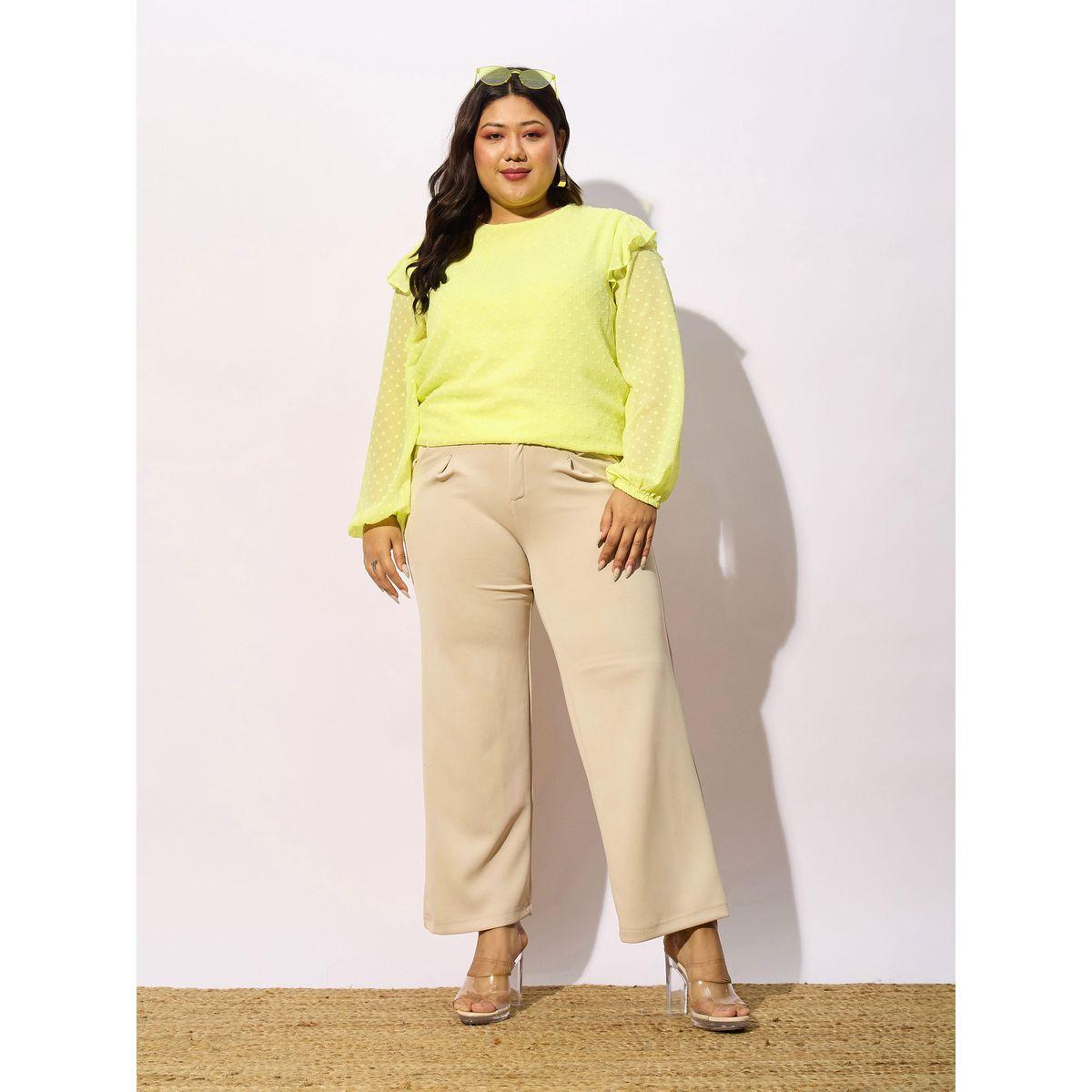 Sassafras X Styli  Plus Dobby Round Neck Top-women-clothing-shirtsandblouses-blouses-image-6