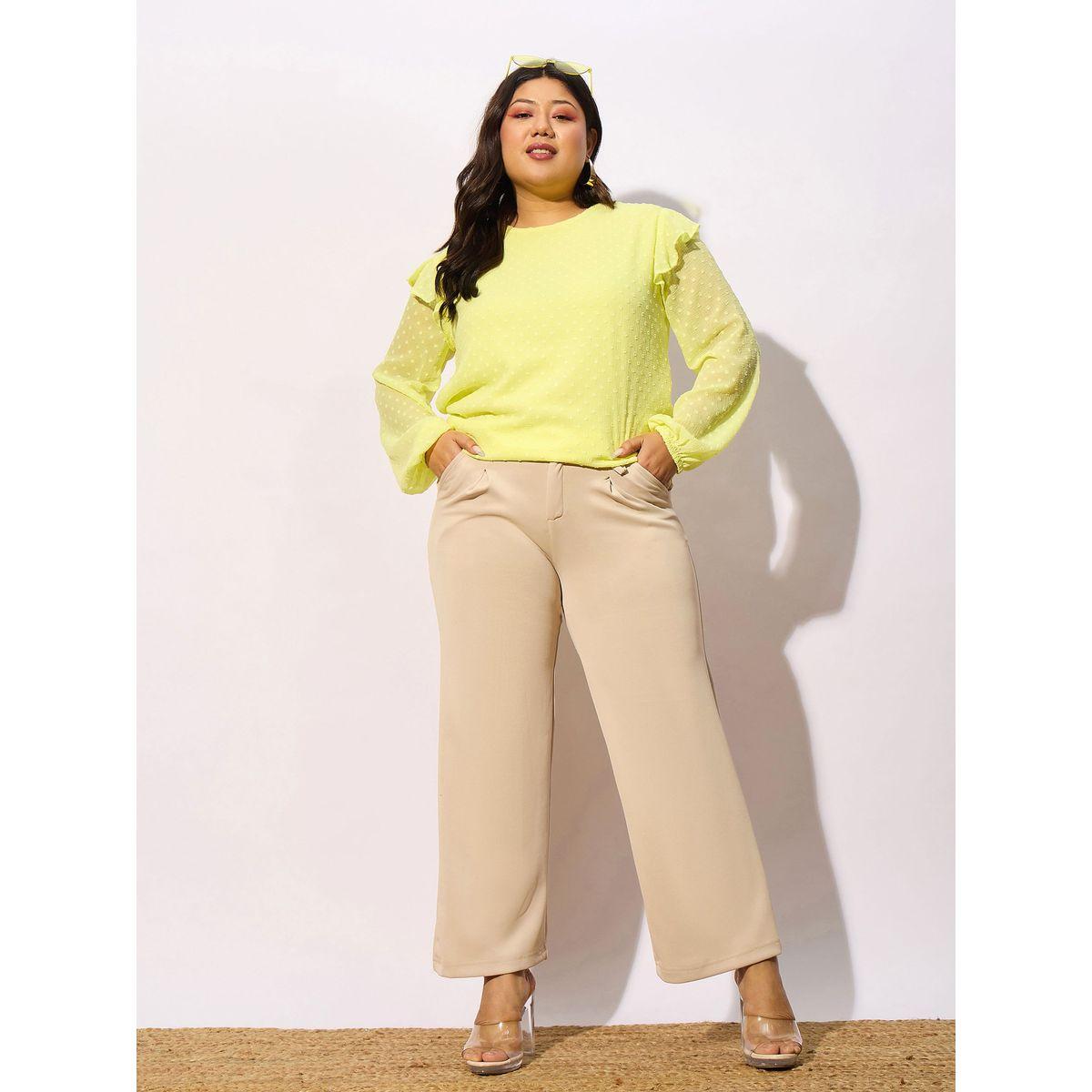 Sassafras X Styli  Plus Dobby Round Neck Top-women-clothing-shirtsandblouses-blouses-image-7