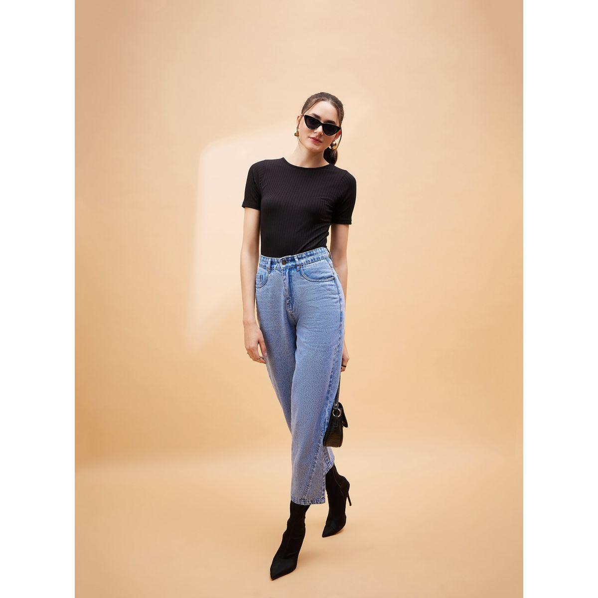 Sassafras X Styli  Ribbed Short Sleeve Bodysuit-women-clothing-tshirts-image-3
