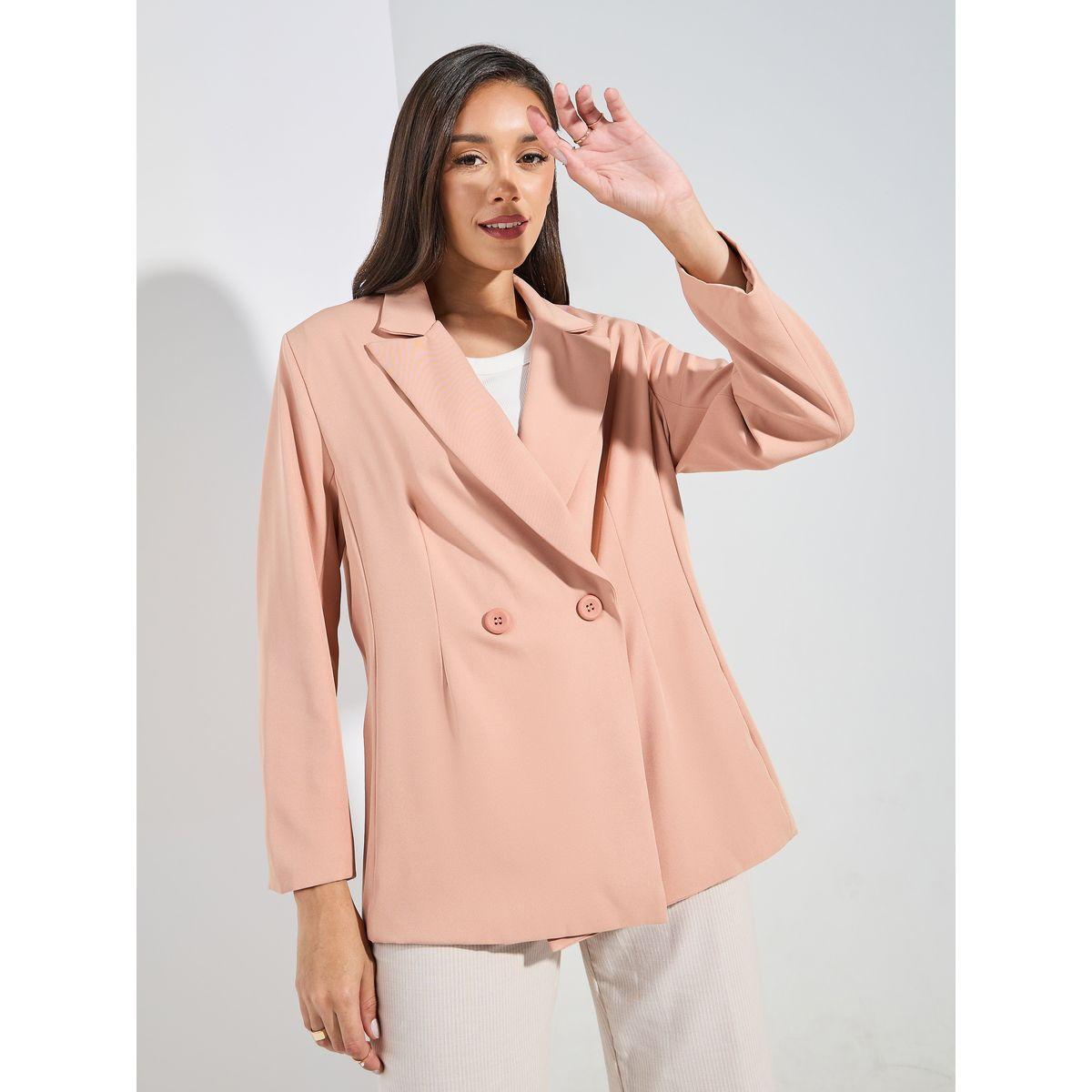 Styli Oversized Fit Longline Double Breasted Blazer-women-clothing-coatsandjackets-blazers-image-3