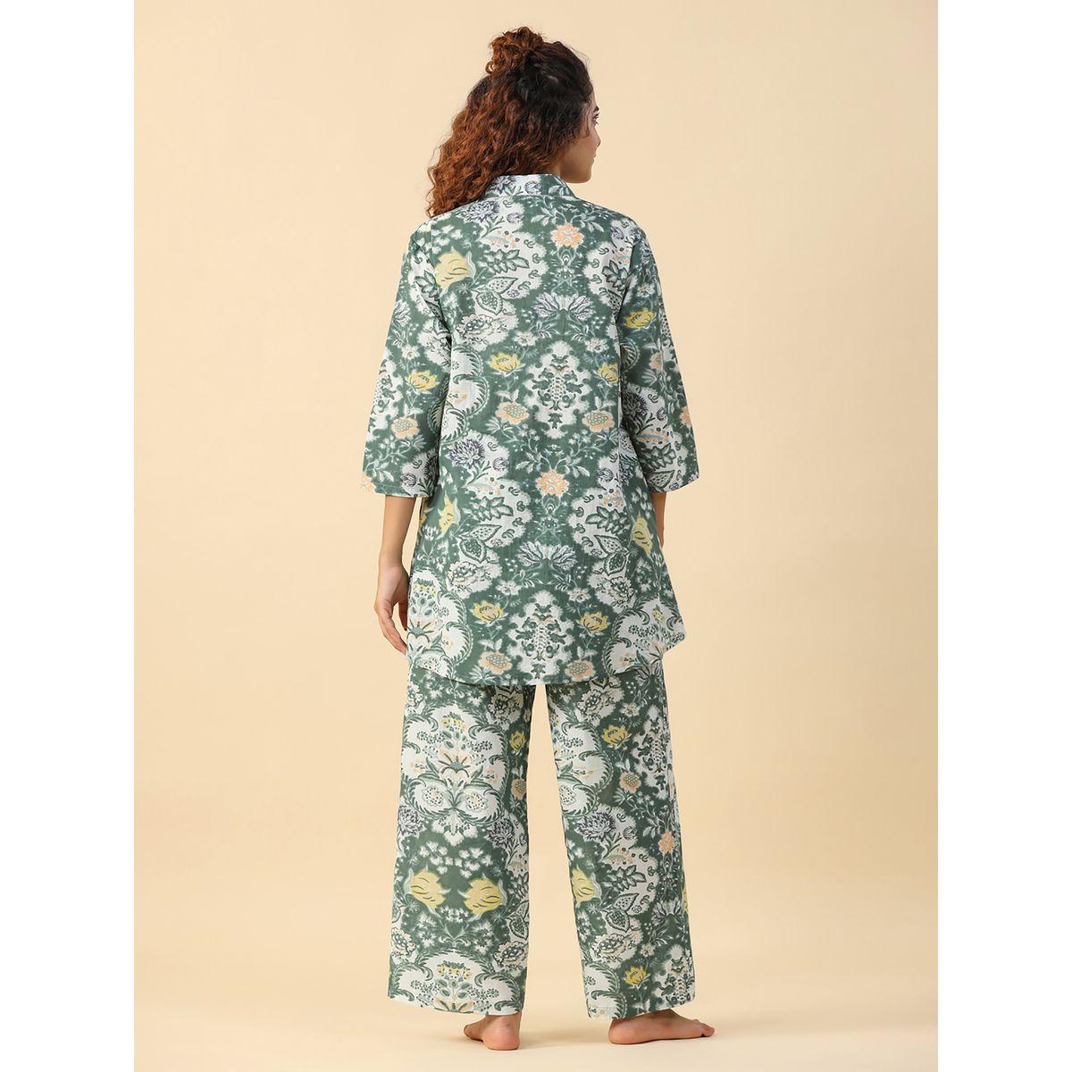 طقم منسق من بنطال بارجل واسعة وبلوزة طويلة سانسكريتي هومز × ستايلي-women-clothing-coordsets-image-7