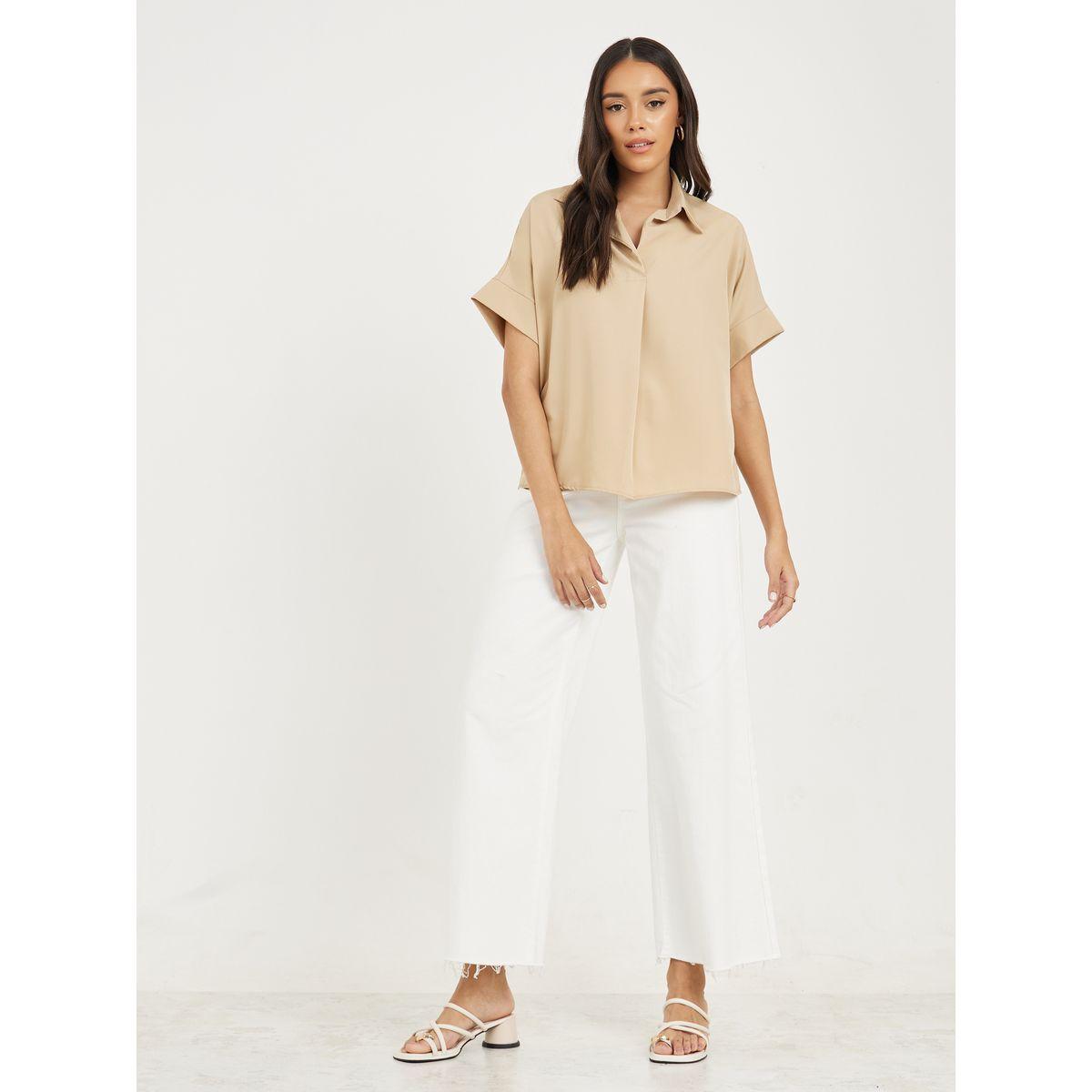 بلوزة بوكسي سادة باكمام وطواطية-women-clothing-shirtsandblouses-shirts-image-3