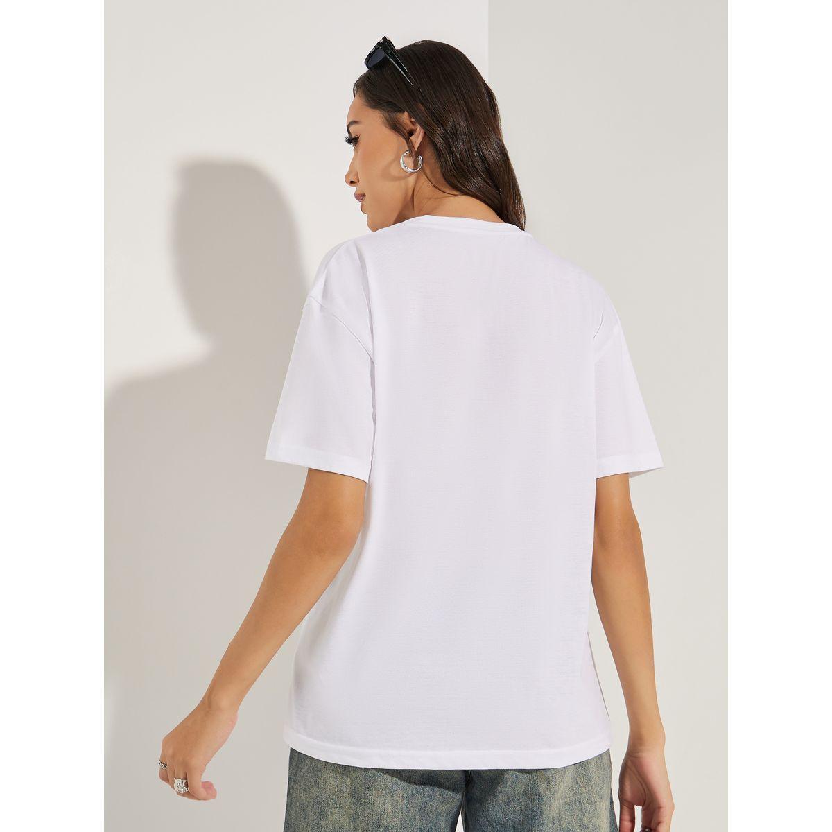 Styli Oversized Emoji Graphic Print T-Shirt-women-clothing-tshirts-image-5