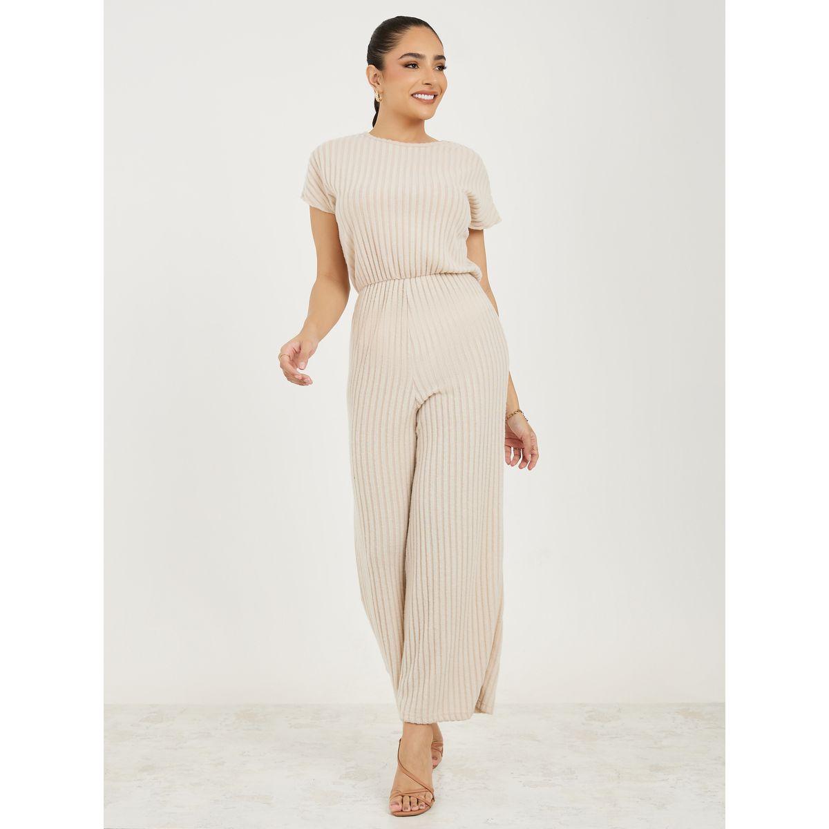 Styli Solid Ribbed Wide Leg Jumpsuit-women-clothing-jumpsuits-image-2