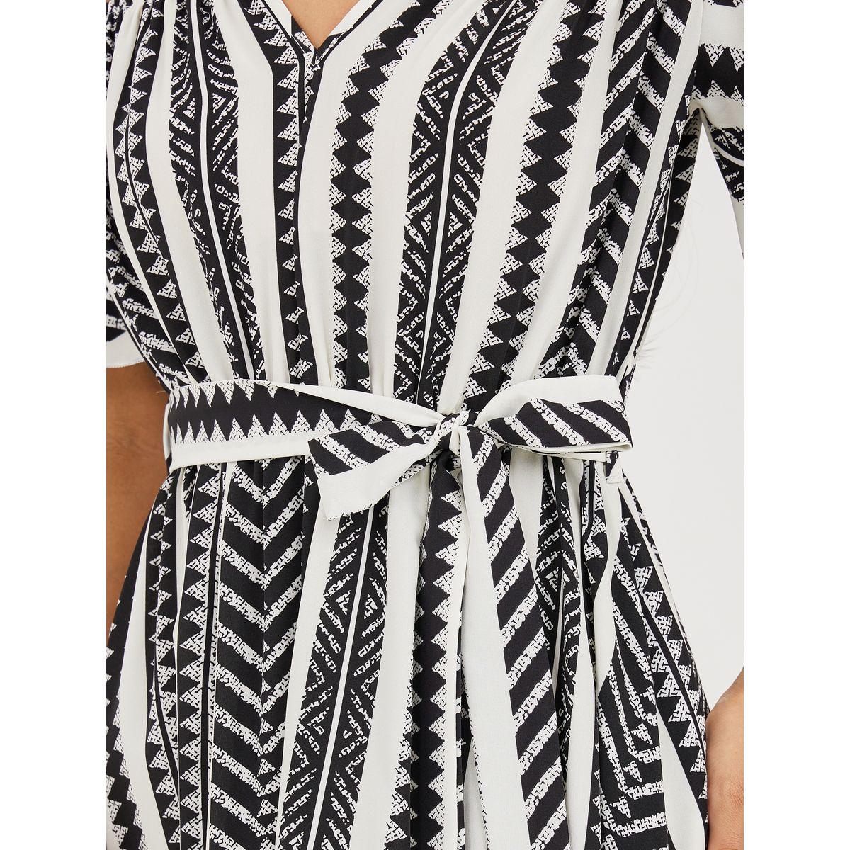 Styli Off Shoulder Neck All Over Print A-Line Midi Dress-women-clothing-dresses-image-3