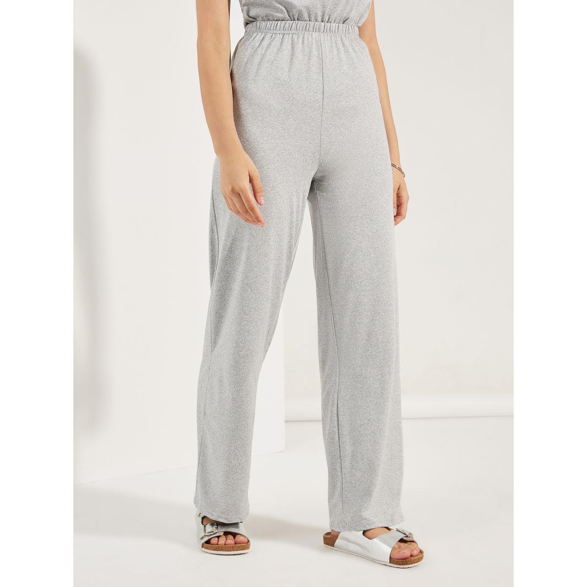 Styli Twist Detail Sleeveless T-Shirt & Straight Leg Joggers Co-Ords-women-clothing-coordsets-image-5