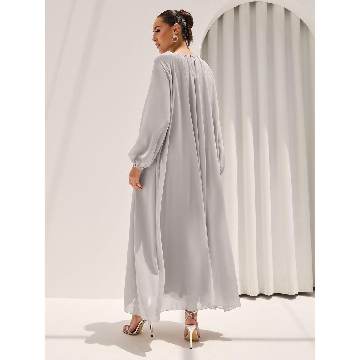 Styli Chiffon Jalabiya with Volume Sleeves-women-arabicclothing-jalabiyas-image-5