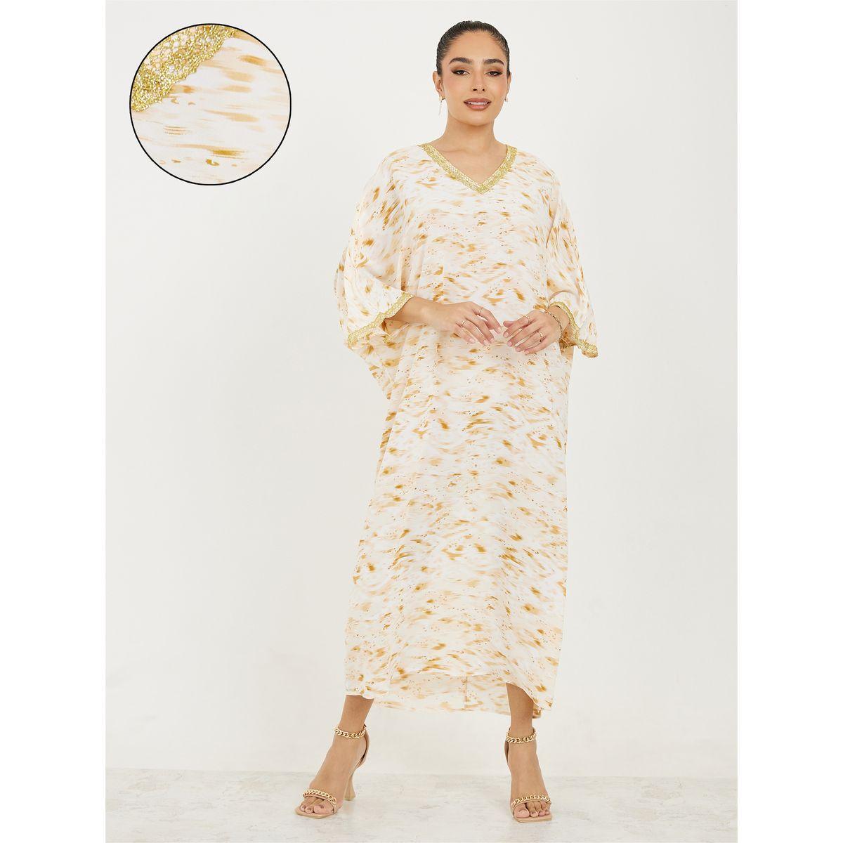 Styli Embroidery Detailed AOP Shift Maxi Dress-women-clothing-dresses-image-1